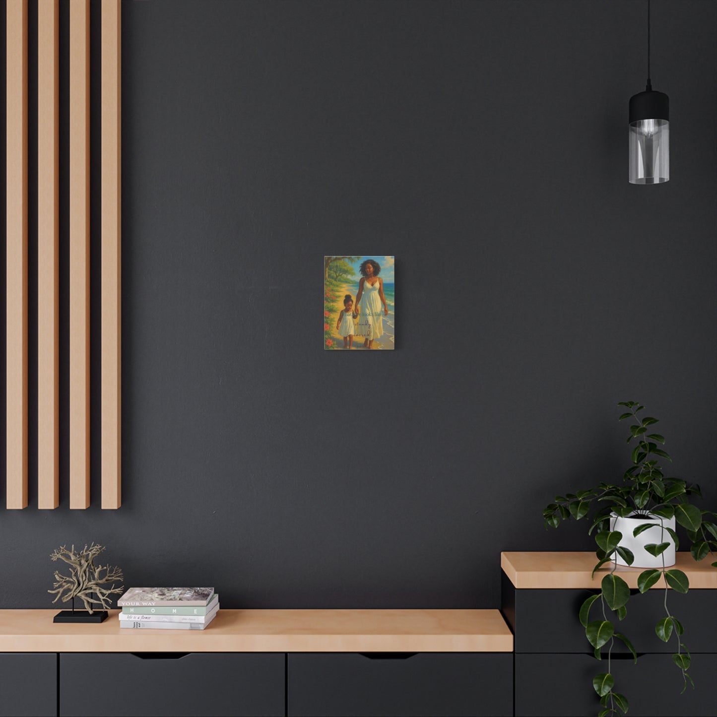 "What Love Looks Like" – Fine Art Canvas Wall Décor for Family, Mothers, and Sacred Spaces